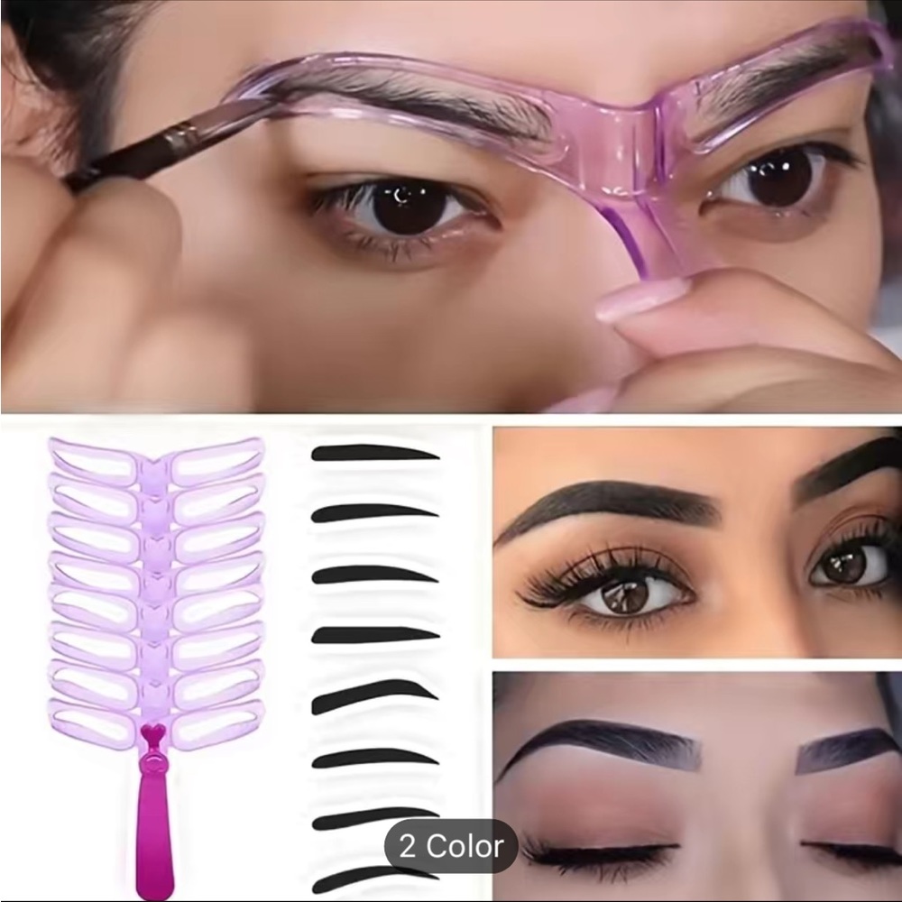 Eyebrow template , shaper, have more precise shaped brows